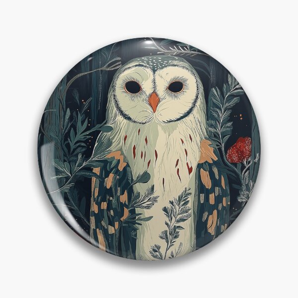 Item preview, Owl lover Bird Design. Night Watcher. no 3 Strigiforme. designed and sold by Shoot-The-Moon.