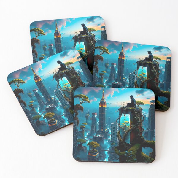 Item preview, Ethereal Glow of Urban Whispers designed and sold by PanoramaPrints.