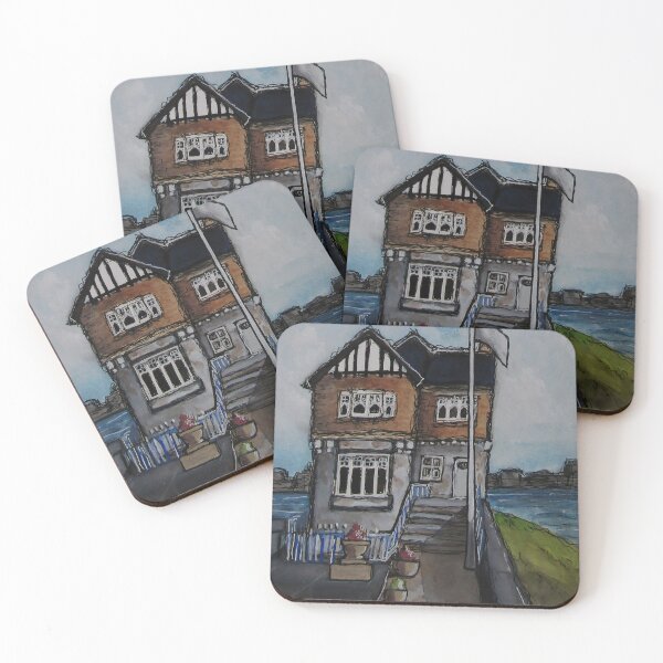 Item preview, The Boathouse, Limerick City, Ireland. Watercolor, pen, gouache on 21x29.7cm paper. designed and sold by crowleyronan123.