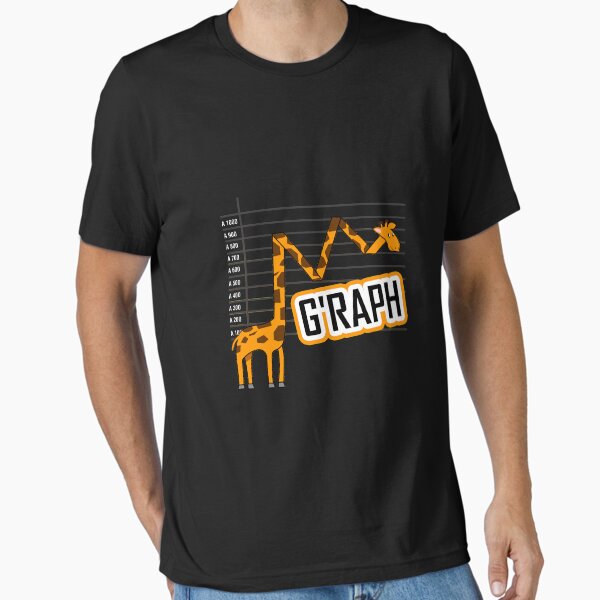 Item preview, G'raph Giraffe Mathematicain Funny Animal Pun designed and sold by CreativeStrike.
