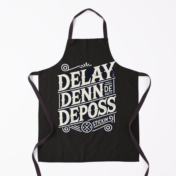 Item preview, delay deny depose desgin sticker designed and sold by NCNGDESIGN.