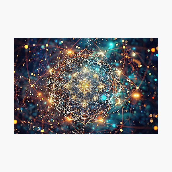Artikel-Vorschau von Blockchain-Netzwerk – ein himmlisches Gewebe digitalen Wissens., designt und verkauft von CheerForGoods.