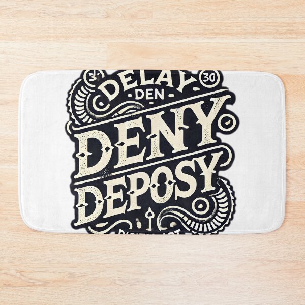 Item preview, delay deny depose desgin sticker  designed and sold by NCNGDESIGN.