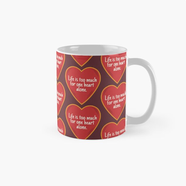 Item preview, Life is too much for one heart alone! designed and sold by GentleArchive.