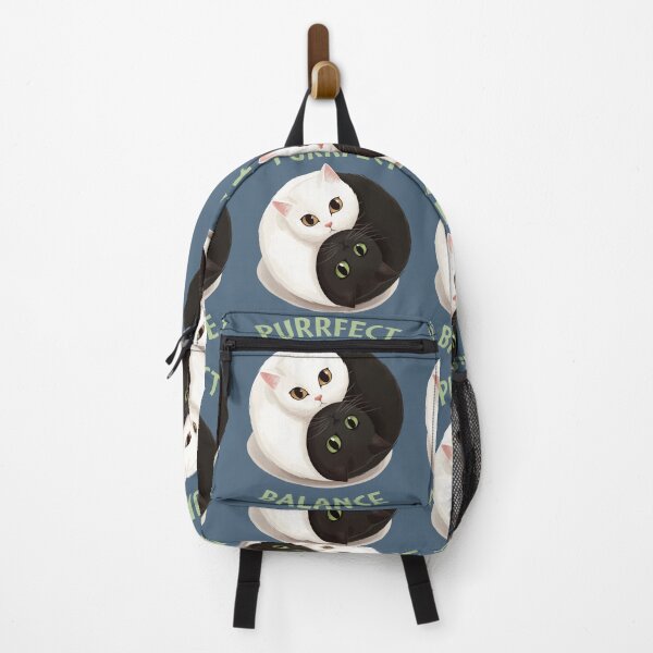 Item preview, yin yang cats purrfect balance designed and sold by Shaani.