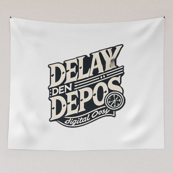 Item preview, delay deny depose desgin sticker  designed and sold by NCNGDESIGN.