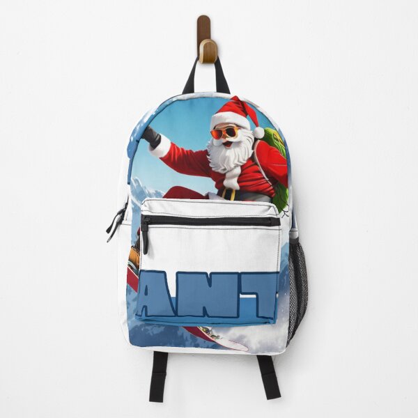 Item preview, Santa on board, Santa snowboarding designed and sold by KAMIstyles.