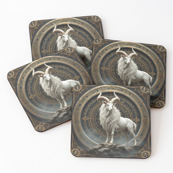 Item preview, Runic Goat designed and sold by HabitableMoons.
