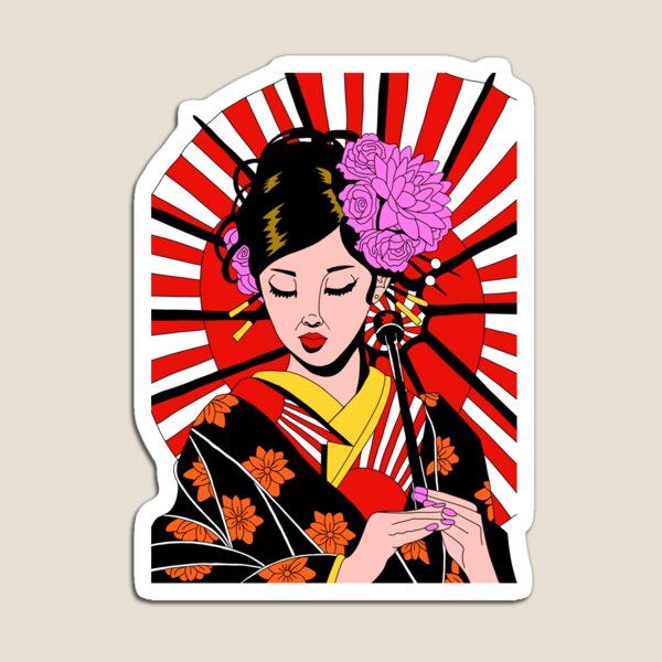 Item preview, japanese girl designed and sold by NICSARTWORLD.