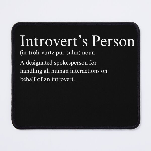 Item preview, Introvert's Person Dictionary Definition designed and sold by InsanelyD.