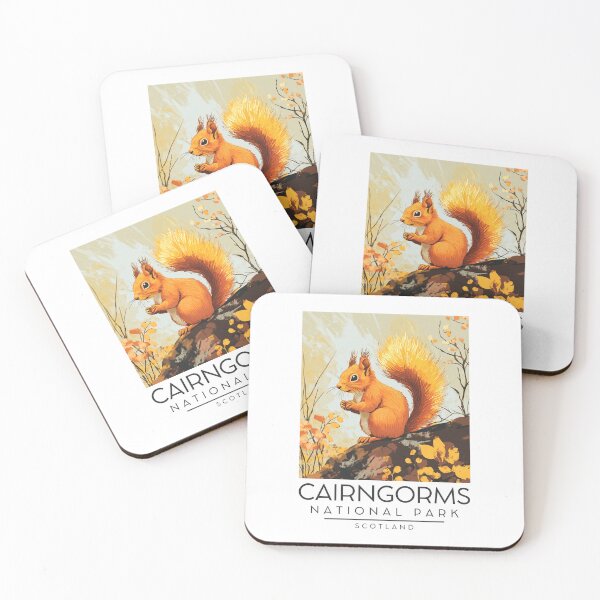 Item preview, A Vintage Illustration of Cairngorms National Park - Scotland designed and sold by GoodOldVintage.