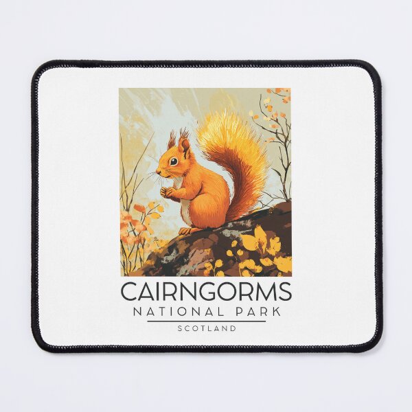 Item preview, A Vintage Illustration of Cairngorms National Park - Scotland designed and sold by GoodOldVintage.