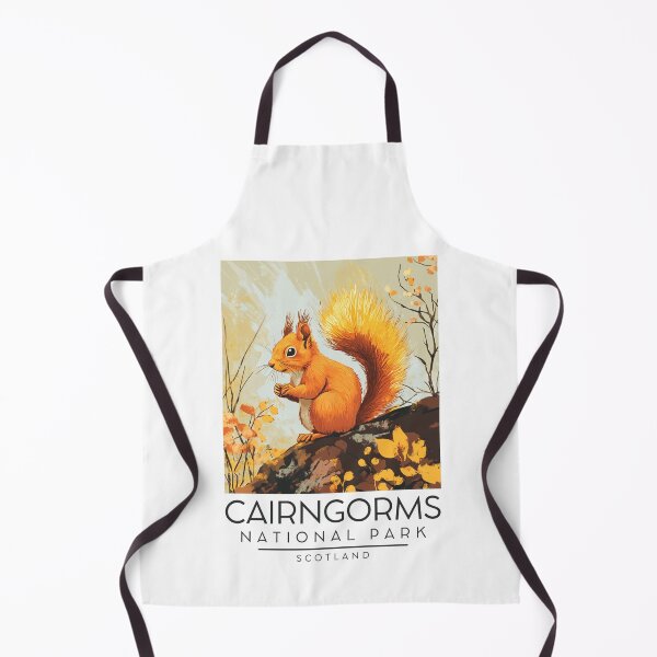Item preview, A Vintage Illustration of Cairngorms National Park - Scotland designed and sold by GoodOldVintage.