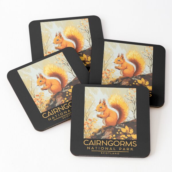 Item preview, A Vintage Illustration of Cairngorms National Park - Scotland designed and sold by GoodOldVintage.