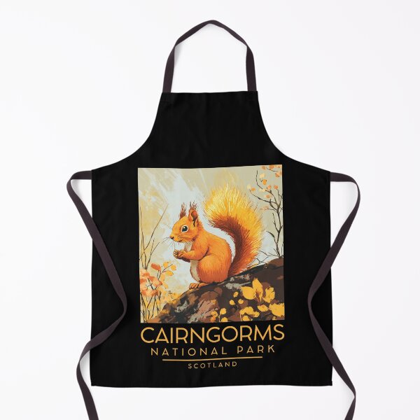 Item preview, A Vintage Illustration of Cairngorms National Park - Scotland designed and sold by GoodOldVintage.