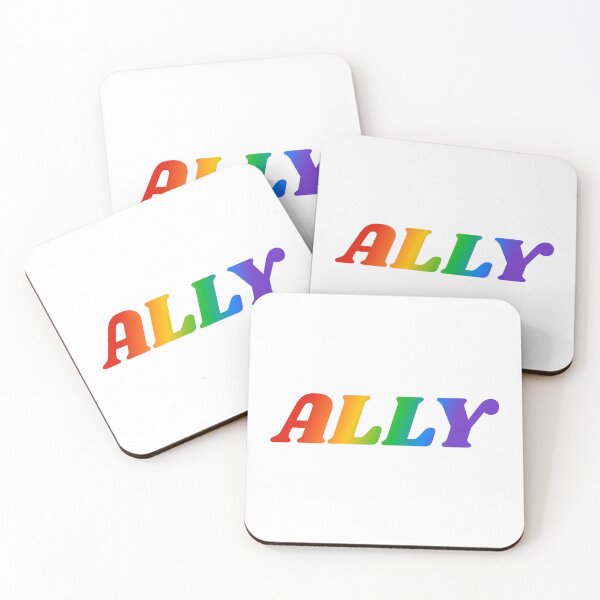 Item preview, Ally rainbow LGBTQ gay pride  designed and sold by Inspirationmotivation.