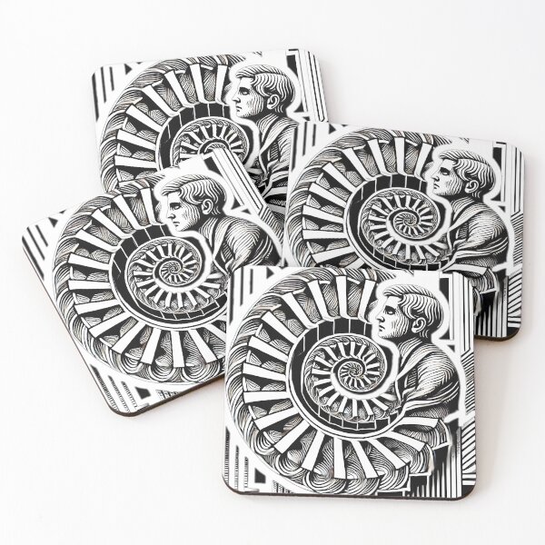 Item preview, escher design sticker  designed and sold by NCNGDESIGN.