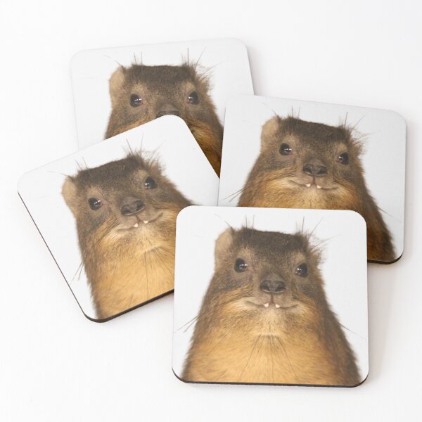 Item preview, Rock Hyrax Photo - Dassie | Cute Vampire Potato designed and sold by matchakpop.
