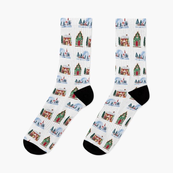 Item preview, A beautiful season with snow falling on the houses designed and sold by huape.
