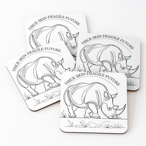 Item preview, Save The Rhinos Rhino conservation Wildlife Environmental Activist designed and sold by elifrey.