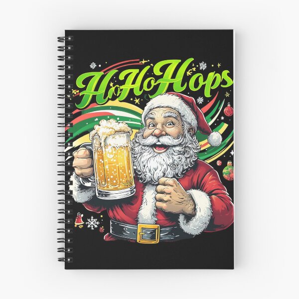 Artikelvorschau, Festlicher Weihnachtsmann Ho Ho Hops! entworfen und verkauft von PrintSparkle.