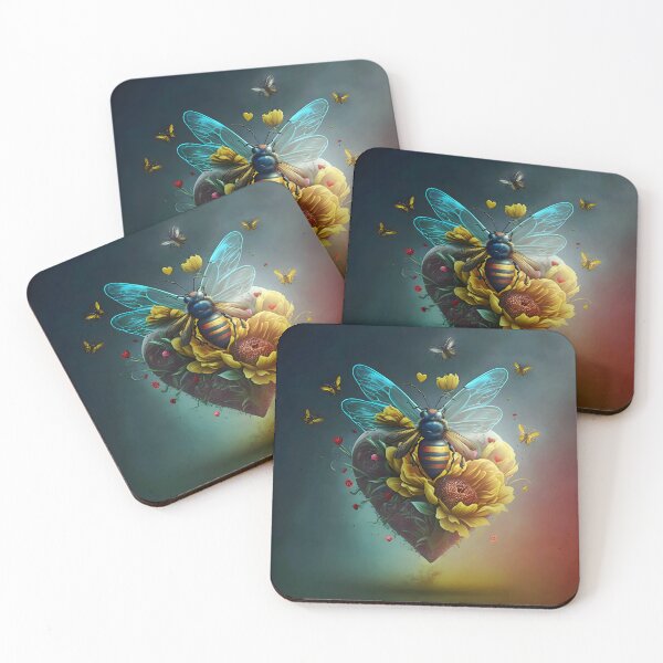 Item preview, Hearty Bee. For Nature lovers: with a heart. designed and sold by Shoot-The-Moon.