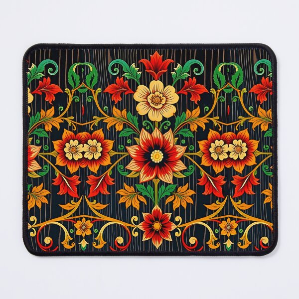 Item preview, Norwegian Blue Telemark Rosemaling ,Rosemaling Blue and Red ,blue birds designed and sold by Kimmona.