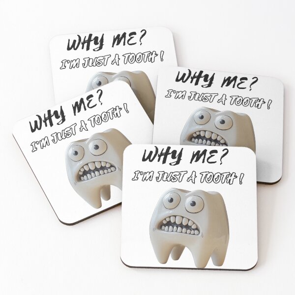 Item preview, Why me? I’m just a tooth! Shocking Tooth Chronicles designed and sold by oakzter.