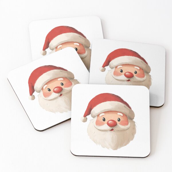 Item preview, Santa face with a red hat designed and sold by zirconp.