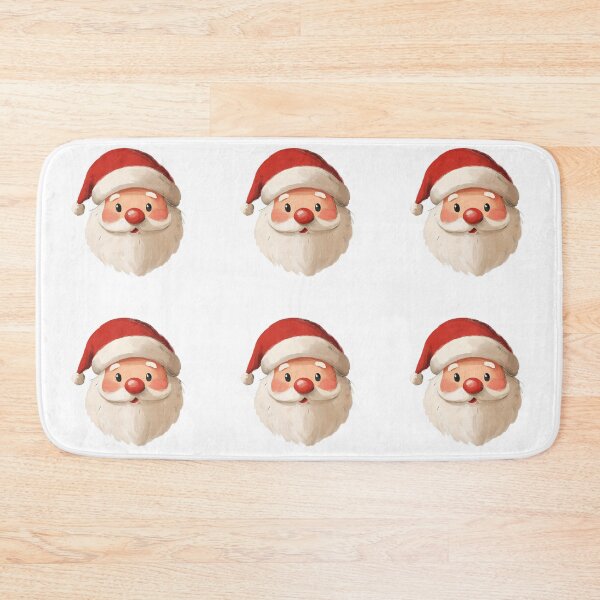 Item preview, Santa face with a red hat designed and sold by zirconp.