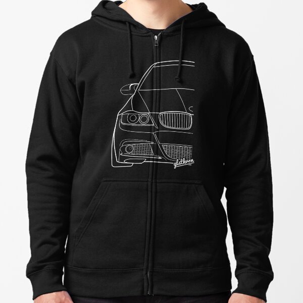 bmw zip up hoodie