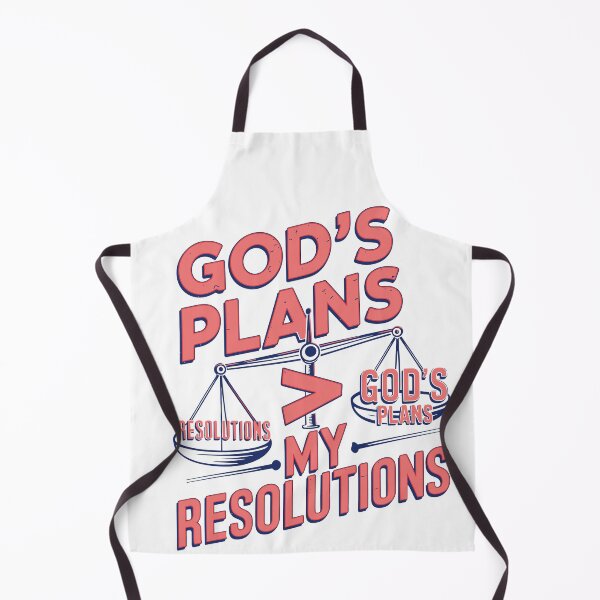 Item preview, God’s Plans Greater Than My Resolutions | Bold Christian Typography Design | Faith-Based Inspirational Art designed and sold by HahaHandlesHub.