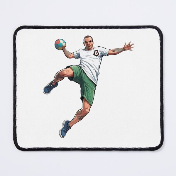 Item preview, Handball Player in Action designed and sold by ranker666.