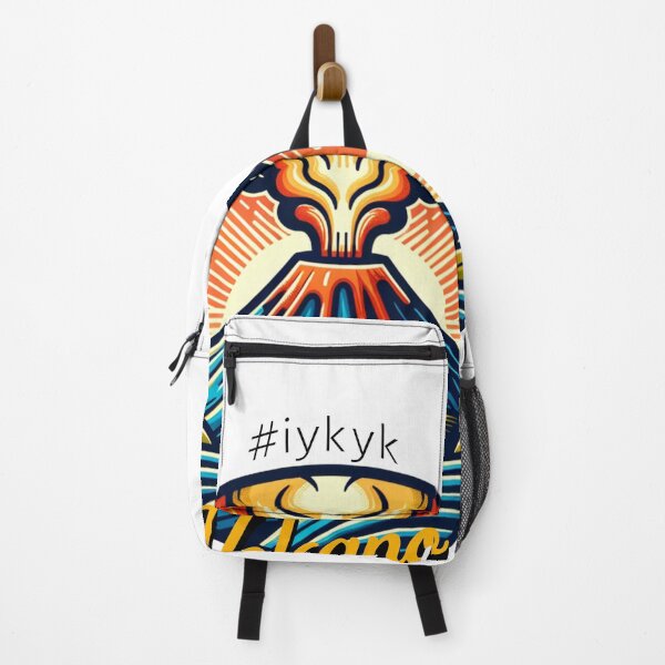 Item preview, Erupting Volcano "#iykyk" | Funny "Volcano Time!" Meme Design designed and sold by NSB-Design.