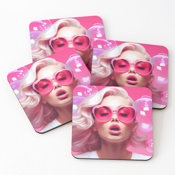 Item preview, Retro Pink Bubblegum Glamour designed and sold by anytka.