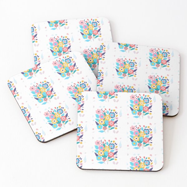 Item preview, Sweet Vibrant Wild Flowers in Colorful Prints and Shapes designed and sold by stxaris.
