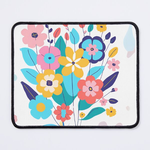Item preview, Sweet Vibrant Wild Flowers in Colorful Prints and Shapes designed and sold by stxaris.