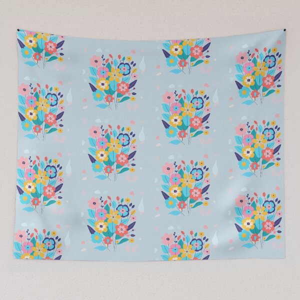 Item preview, Sweet Vibrant Wild Flowers in Colorful Prints and Shapes designed and sold by stxaris.