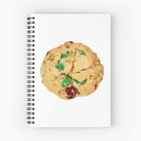 Item preview, Red And Green Oatmeal Chocolate Candy Cookie designed and sold by daphsam.