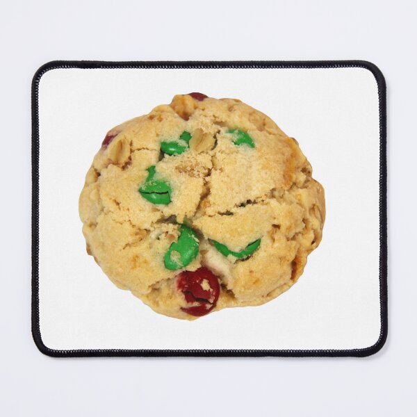 Item preview, Red And Green Oatmeal Chocolate Candy Cookie designed and sold by daphsam.