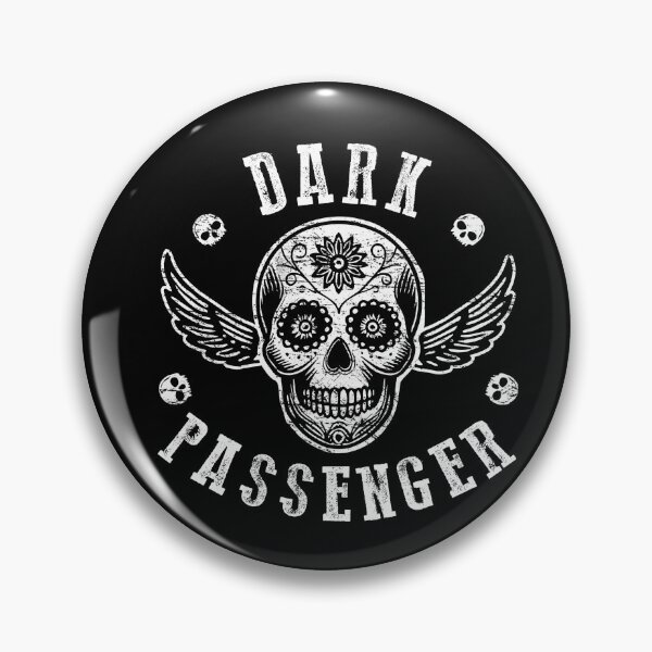 Item preview, The Dark Passenger Vintage Skull with Wings designed and sold by shufti.