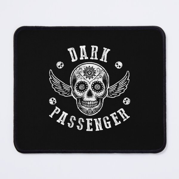 Item preview, The Dark Passenger Vintage Skull with Wings designed and sold by shufti.