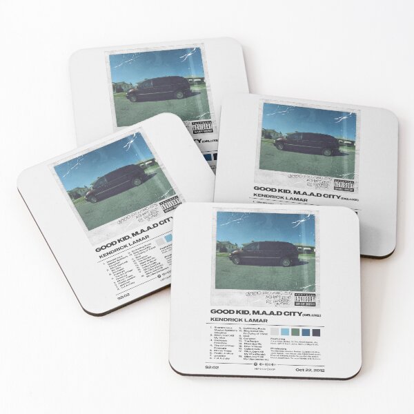 Item preview, good kid, m.A.A.d city by Kendrick Lamar Album Poster designed and sold by FourthWall Prints.