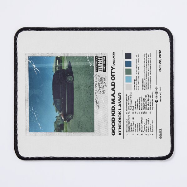 Item preview, good kid, m.A.A.d city by Kendrick Lamar Album Poster designed and sold by FourthWall Prints.