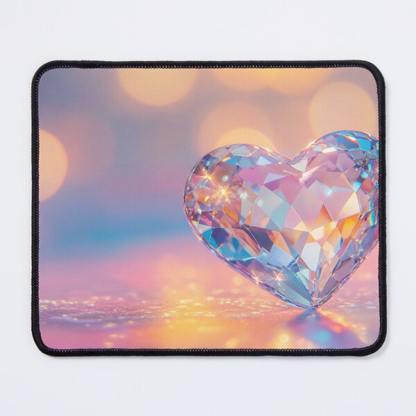 Item preview, Crystal heart on colors designed and sold by anytka.