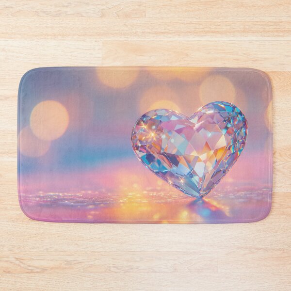 Item preview, Crystal heart on colors designed and sold by anytka.