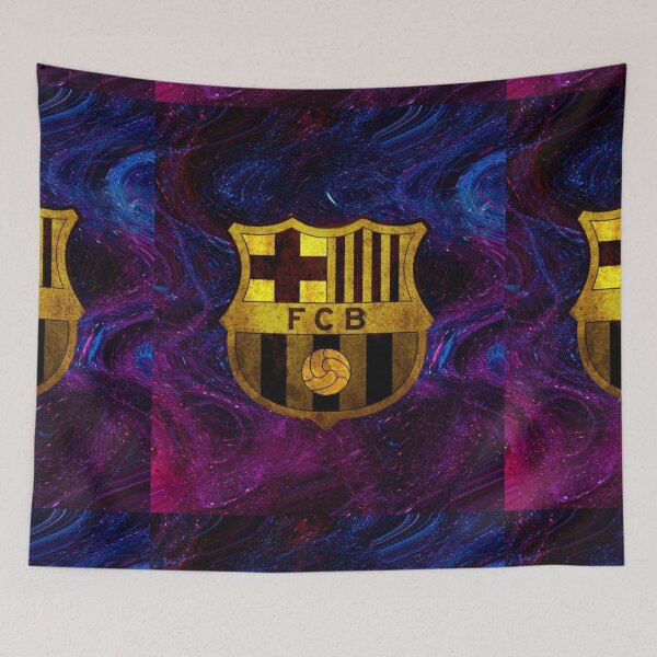 Item preview, barca red and blue abstract  designed and sold by Veil-of-Shadows.