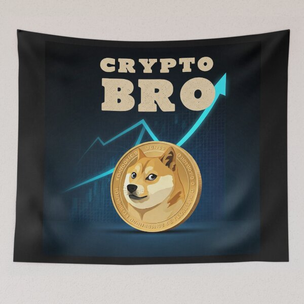 Item preview, crypto bro designed and sold by TEEJAMBOREE.