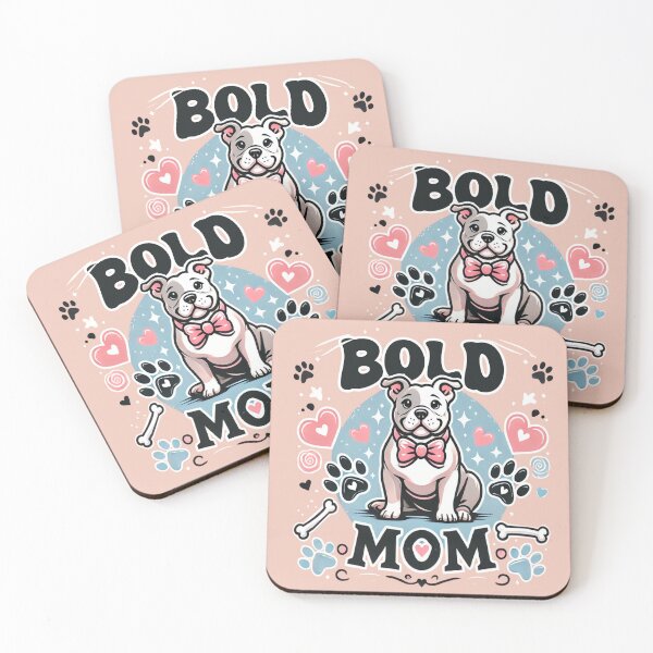 Item preview, BOLD MOM-AMERICAN BULLIES designed and sold by Globalcitytees.
