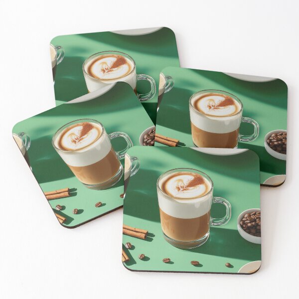 Item preview, Delicious coffee drinks on a table designed and sold by anytka.